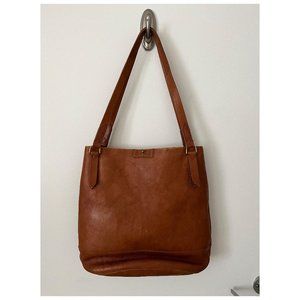 MADEWELL ESSEX TOTE LEATHER SHOULDER BAG
